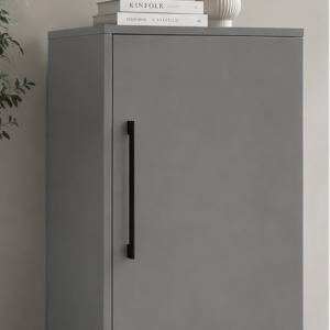 Premium single door storage cabinet